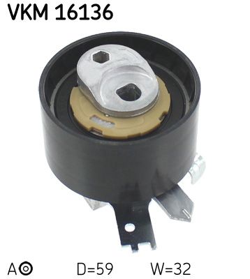 SKF Spannrolle, Zahnriemen (VKM 16136) Thumbnail